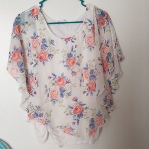 Floral Maternity Top
